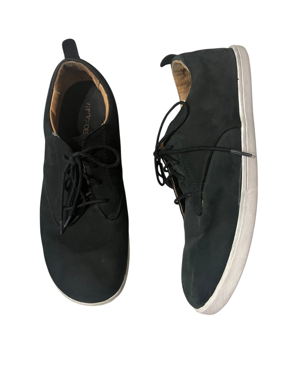 Xero Shoes Glenn Barefoot Minimalist Dress Sneakers Men's Black Leather Sz 14